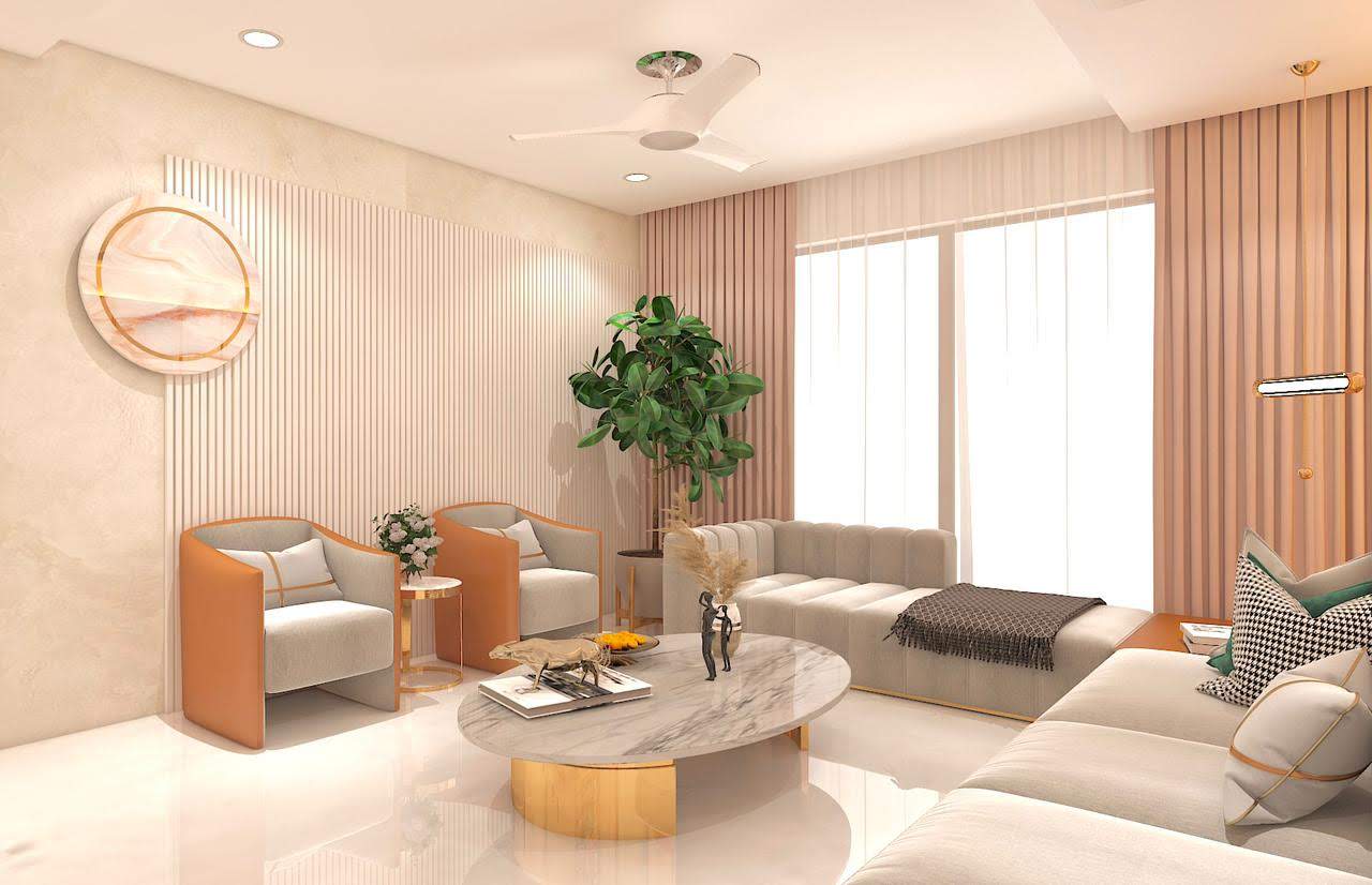 A beautifully designed interior space