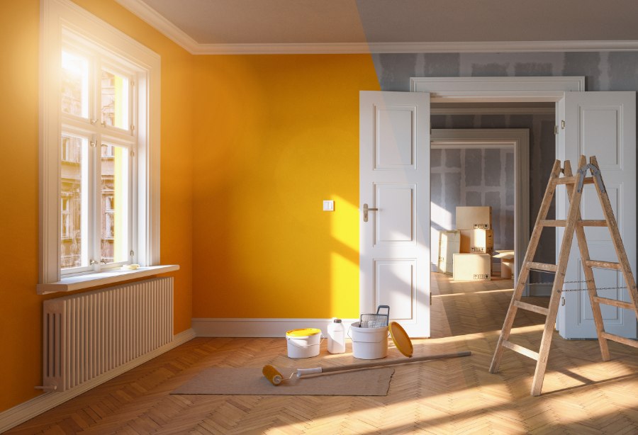 Modern architectural building