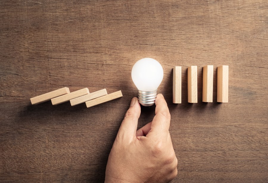 Modern architectural building